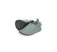 Sterntaler Badeschuhe Uni - Baby Aquaschuhe - Unisex Strand Slipper mit flexibler Sohle - schnelltrocknend & leicht - Ideal für Strand & Schwimmbad - Kinder Bademode - Farbe mattgrün, Größe 28