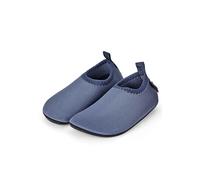 Sterntaler Badeschuhe Uni - Baby Aquaschuhe - Unisex Strand Slipper mit flexibler Sohle - schnelltrocknend & leicht - Ideal für Strand & Schwimmbad - Kinder Bademode - Farbe blau, Größe 20