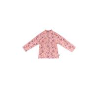Sterntaler Badeshirt Corale - Langarm Schwimmshirt für Mädchen mit Korallen-Print - UV-Schutz 50+ Shirt mit Reißverschluss, Stehkragen & Kinnschutz - Kinder Bademode - Farbe zartrosa, Größe 80