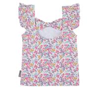 Sterntaler Kurzarm -Schwimmshirt Blümchen - UV Shirt Mädchen mit UV -Schutz 50+ für Badespaß - Rashguard Baby und Kinder aus Bademodenstoff mit Flügelärmeln - ecru, 86