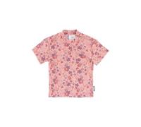 Sterntaler Badeshirt Kurzarm Corale Print - UV-Schutz 50+ Schwimmshirt mit Stehkragen - Mädchen UV Shirt mit Reißverschluss in der Schulternaht - Baby Badebekleidung, Bademode, zartrosa, Größe 68