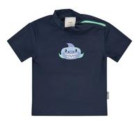 STERNTALER Badeshirt kurzarm Hai (2502653) 80 marine