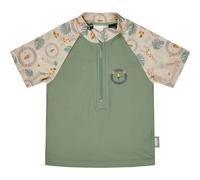 Sterntaler Badeshirt Löwe – Safari Kurzarm UV-Schutz 50+ Reißverschluss Gr. 74 Grün/Beige