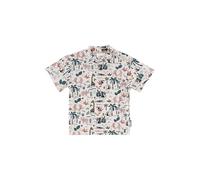 Sterntaler Badeshirt Kurzarm Safari - UV-Schutz 50+ Schwimmshirt mit Reißverschluss in der Schulternaht - Jungen UV Shirt - Kinder Bademode für Schwimmbad und Strand, Ecru, Größe 68