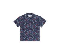 Sterntaler Badeshirt Kurzarm Unterwasser Print - UV-Schutz 50+ Schwimmshirt mit Reißverschluss in der Schulternaht - Jungen UV Shirt - Kinder Bademode für Schwimmbad und Strand, blau, Größe 116