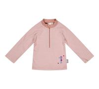 Sterntaler Badeshirt Seepferdchen - Baby- & Kinder-Badeshirt aus Bademodenstoff mit Elasthan, Seersucker-Optik, Langarm, Seepferdchen-Druck, Reißverschluss vorne, Stehkragen, UV-Schutz 50+, Größe 92
