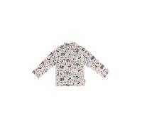 Sterntaler Badeshirt Safari - Langarm UV-Shirt für Jungen mit Safari-Print - UV-Schutz 50+ Schwimmshirt mit Reißverschluss & Stehkragen - Kinder Bademode - Farbe Ecru, Größe 80