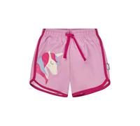 Sterntaler Badeshorts Einhorn - Baby- & Kinderschwimmhose aus schnelltrocknendem Bademodenstoff mit Einhorn-Druck, Kordelzug und UV-Schutz 50+ - Perlrosa, Größe 92