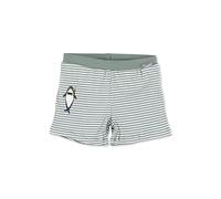 Sterntaler Badeshorts Hai - UV-Schutz 50+ Schwimmhose - Jungen Beachwear Seersucker - Baby Schwimmpanty mit Windeleinsatz röße 86/92 und verstellbarem Kordelzug im Bund