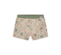 Sterntaler Badeshorts Safari - Baby- & Kinderschwimmhose aus Bademodenstoff mit Safari-Motiv, Kordelzug und Windeleinsatz, UV-Schutz 50+ - Beige, Größe 68