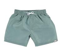 Sterntaler Badeshorts Uni - UV-Schutz 50+ Schwimmhose - Jungen Beachwear schnelltrocknend - Baby Badehose mit Windeleinsatz röße 86/92 und verstellbarem Kordelzug im Bund - mattgrün, Größe 128