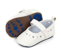 Sterntaler Ballerina mit Klettverschluss - Herzchen - Weiß - Gr. 17/18 + 0,48€ Cashback auf Deine nächste Bestellung