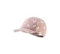 Sterntaler Baseball -Cap Blümchen für Mädchen - Schildkappe aus Baumwoll -Musselin mit floralen Muster - Basecap mit Gummizug - mattrosa, 47