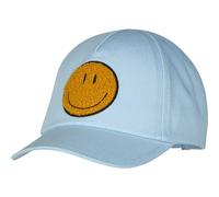 Sterntaler Kinder-Basecap Smiley – Smiley-Stickerei, elastischer Gummibund – Hellblau Gr. 49
