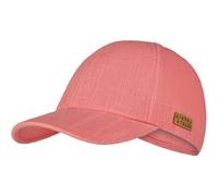 Sterntaler Basecap Uni – Mädchen Baseballcap aus Baumwoll-Musselin, verstellbar, Koralle Gr. 53