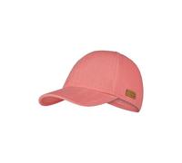 Sterntaler Basecap Uni - Mädchen Schirmmütze aus Baumwoll Musselin - Sommer Baseball Cap anpassbar durch Klettverschluss - Sportive Baby und Kinder Schirmkappe, Koralle, Größe 55