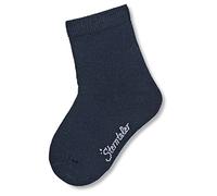 Sterntaler Basic Socken Jungen uni - weiche Baby- und Kinderstrümpfe mit hohem Baumwollanteil - bequeme Alltagsstrümpfe im klassischen Design - marine, Gr. 22