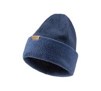 Sterntaler Beanie aus Baumwolle mit Streifen für Jungen - Baby und Kinder Mütze tragbar mit und ohne Umschlag - blau, 55