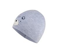 Beanie Bärgesicht mit Streifen Kinder Sterntaler himmelblau Gr. 53 cm