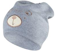 STERNTALER Beanie Bärgesicht (4512611) 49 mittelblau