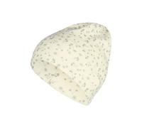 Sterntaler Beanie Blütenzweig - Baby Mütze mit floralem Print und Zwei Tragevarianten - Mädchen Übergangsmütze aus Soft Touch Jersey - weich und anschmiegsam - Ecru, Größe 49