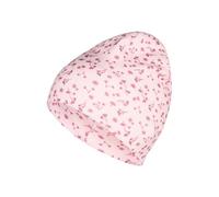 Sterntaler Beanie Blütenzweig - Baby Mütze mit floralem Print und Zwei Tragevarianten - Mädchen Übergangsmütze aus Soft Touch Jersey - weich und anschmiegsam - lichtrosa, Größe 43