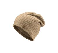 Sterntaler Beanie gerippt Unisex - Baby und Kinder Übergangsmütze gefüttert mit wärmendem Baumwollfleece - rost, 53