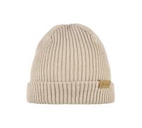 Sterntaler Beanie in Strick-Optik - schicke, Zeitlose Unisex Mütze - kann mit oder ohne Umschlag getragen Werden - warme Wintermütze in Natur, Größe 49
