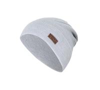 Sterntaler Baby Jungen Slouch-Beanie Melange Mütze - Kinderbeanie aus Microfleece - Rauchgrau, 53