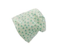 Sterntaler Baby Mädchen Beanie Baby Slouch-Beanie Herzen Mütze - Beanie Baby, Kinderbeanie, Babymütze - aus Jersey mit Herzen - grün, 39