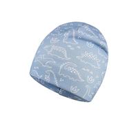 Sterntaler - Kid's Beanie Saurier - Mütze, Gr. 43 cm, grau (Samtblau)