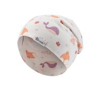 Sterntaler Beanie "Unterwasser" in Weiß - Größe 53 cm | Kindermuetzen