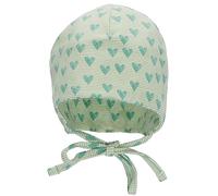 Sterntaler Bindemütze in Grün - Größe 45 cm | Baby Muetzen