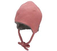 Sterntaler Baby Mädchen Beanie Baby Beanie Waffeloptik Mütze - Beanie Baby, Kinderbeanie - aus Viskose mit Bindeband - rosa, 37