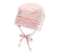 Sterntaler Bindemütze in Rosa - Größe 35 cm | Baby Muetzen