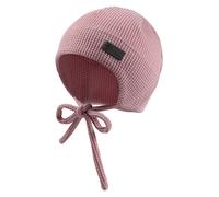 Sterntaler Beanie Waffelpique mattrosa - Mädchen - Gr. 41 cm