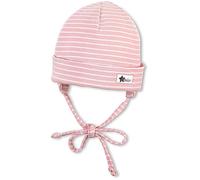 Sterntaler Bindemütze in Rosa - Größe 45 cm | Baby Muetzen