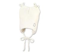 Sterntaler Bindemütze in Weiß - Größe 43 cm | Baby Muetzen