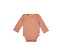 Sterntaler Body aus Rippjersey - Baby Langarm Body mit praktischen Druckknöpfen an Schultern und im Schritt - bequemer Jersey Body für Mädchen - Babykleidung ab Geburt - lichtbraun - Größe 86