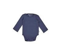 Sterntaler Body aus Rippjersey - Baby Langarm Body mit praktischen Druckknöpfen an Schultern und im Schritt - bequemer Jersey Body für Jungen - Babykleidung ab Geburt - blau - Größe 56