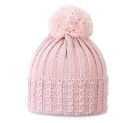Sterntaler Bommelmütze in Rosa - Größe 49 cm | Baby Muetzen