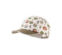 Sterntaler Basecap Tiere - Unisex Schirmmütze aus Flammgarn Jersey mit allover Druck - Sommer Baseball Cap elastisch mit Gummizug - sportive Baby und Kinder Schirmkappe, ecru, Größe 45