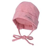 Sterntaler Erstlingsmütze Beanie zum Binden - Rosa meliert - Gr. 41