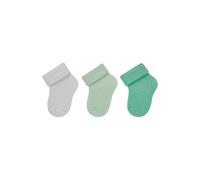 Sterntaler Erstlingssocken 3er Pack uni - Baby- und Kinder Erstlingssocken im 3er Pack aus Bambuszellstoff, hautfreundlich, feuchtigkeitsregulierend, Umschlag, Leuchtmint