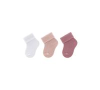 Sterntaler Erstlingssocken 3er Pack uni - Mädchen Baby Socken mit Viskose-Anteil (aus Bambuszellstoff) - hautsympathische Sommer Strümpfe für Neugeborene, samtrosa, Größe 0