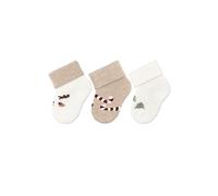 Sterntaler Unisex Erstlingssocken 3er Weihnachten, Ecru, 14 EU