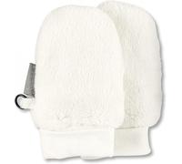 Sterntaler Fäustling ohne Daumen, gefüttert mit Microfleece, mit Bündchen - unisex Accessoires für Babys & Kleinkinder - warm und bequem - ecru, Gr. 1