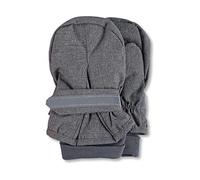 Sterntaler Fäustel für Kinder, Handschuhe, Wasserabweisend und reflektierend, Alter: 12-18 Monate, Größe: 1, Grau
