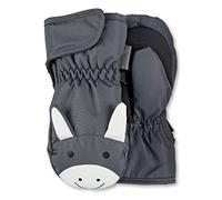 Sterntaler Unisex Kinder Fäustel Baby Fäustling Esel Emmi, Dunkelgrau, 2