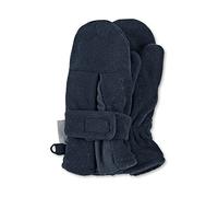 Sterntaler Fäustling mit Daumen, aus Microfleece mit Klettverschluss, gefüttert - unisex Accessoires für Babys & Kleinkinder - weich, warm und bequem - marine, Gr. 3